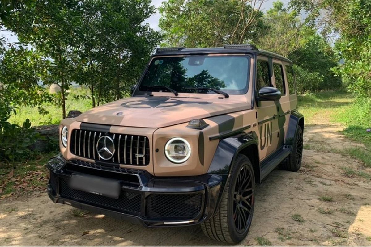 Mercedes-AMG G63 hơn 10 tỷ đồng "lột xác" đậm chất QUA Vũ Mercedes-AMG G63 hon 10 ty dong