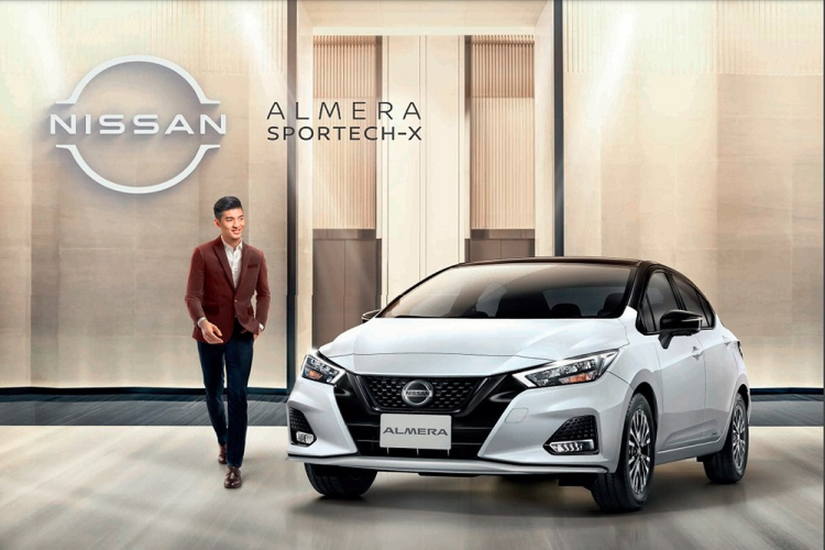 Chi tiết Nissan Almera Sportech-X 2022 thể thao từ 427 triệu đồng Chi tiet Nissan Almera Sportech-X 2022 the thao tu 427 trieu dong