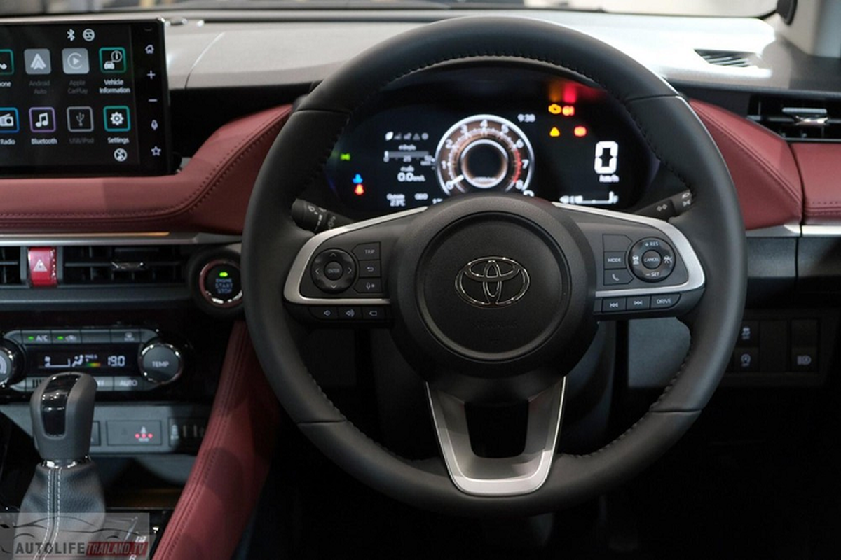 Cận cảnh Toyota Vios 2023 cao cấp chỉ 446 triệu đồng tại Thái Lan - Hình 10 Can canh Toyota Vios 2023 cao cap chi 446 trieu dong tai Thai Lan-Hinh-10