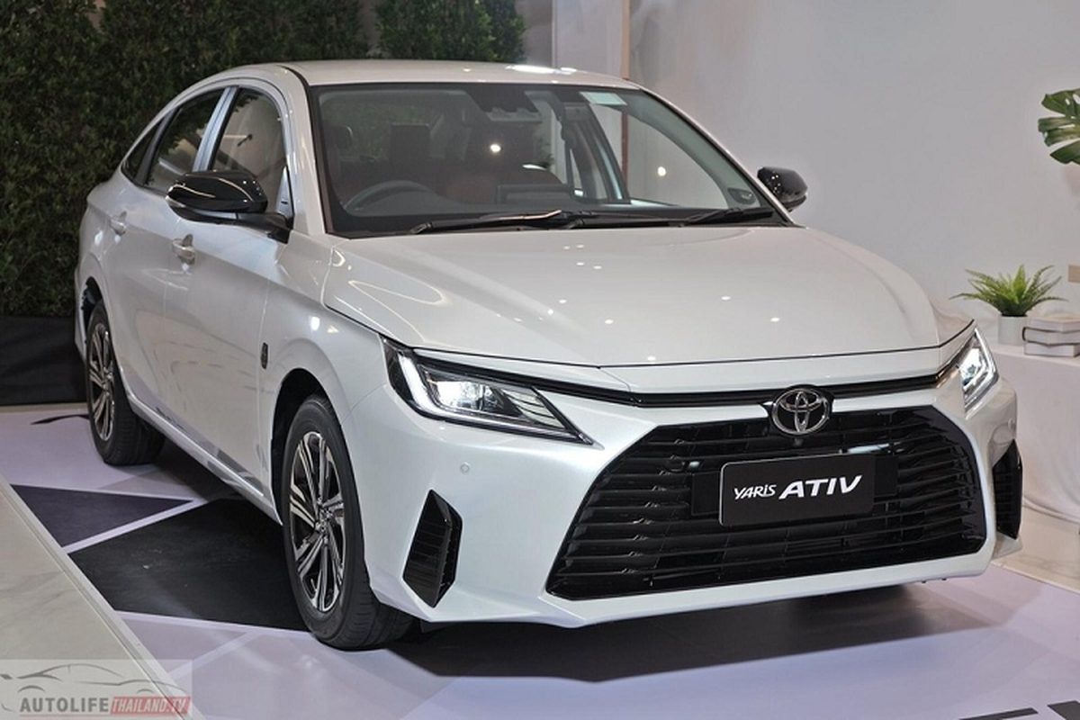Cận cảnh Toyota Vios 2023 cao cấp chỉ 446 triệu đồng tại Thái Lan Can canh Toyota Vios 2023 cao cap chi 446 trieu dong tai Thai Lan