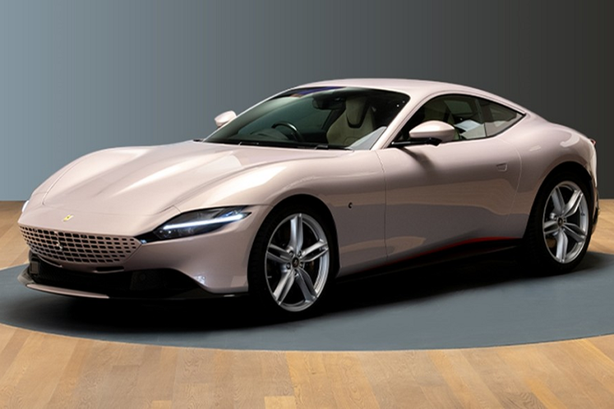 Ferrari Roma màu Rose tuyệt đỉnh, dù hãng từng không muốn sử dụng Ferrari Roma mau Rose tuyet dinh, du hang tung khong muon su dung