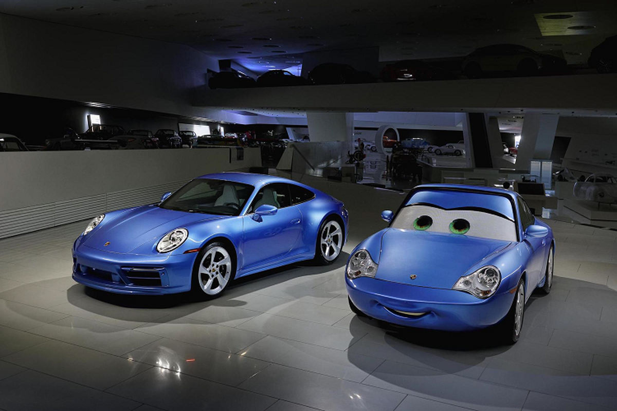 Sally trong phim “Cars” chính là Porsche 911 992 độc nhất vô nhị - Hình 5 Sally trong phim “Cars” chinh la Porsche 911 992 doc nhat vo nhi-Hinh-5