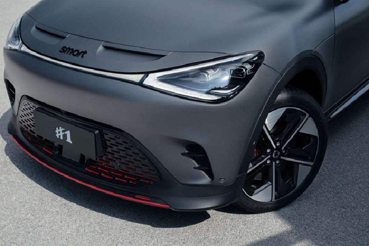 Brabus “nhá hàng” Smart #1 hiệu suất cao, mạnh hơn 400 mã lực - Hình 3 Brabus “nha hang” Smart #1 hieu suat cao, manh hon 400 ma luc-Hinh-3