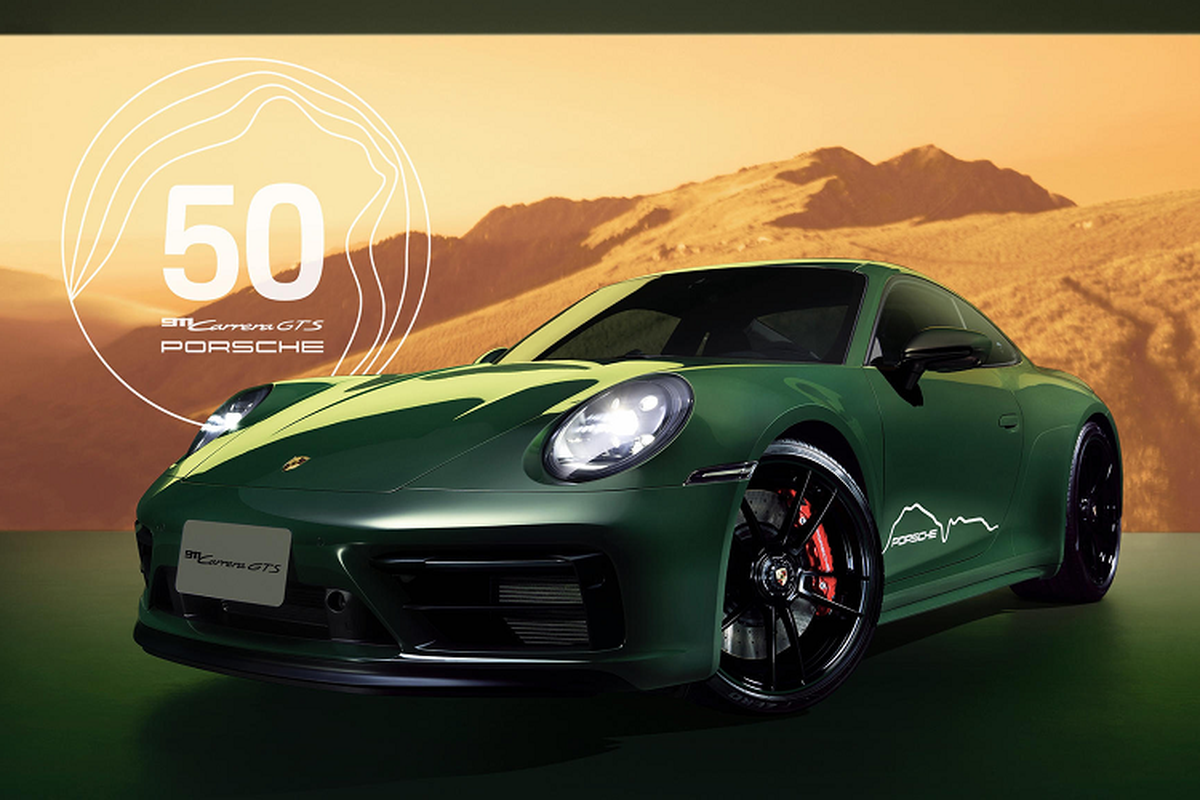 Porsche 911 Carrera GTS bản đặc biệt kỷ niệm 50 năm tại Đài Loan Porsche 911 Carrera GTS ban dac biet ky niem 50 nam tai Dai Loan