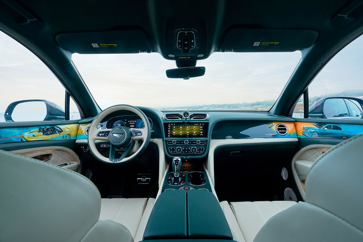 "Nội soi" Bentley Bentayga EWB Mulliner sở hữu bức họa độc nhất - Hình 2