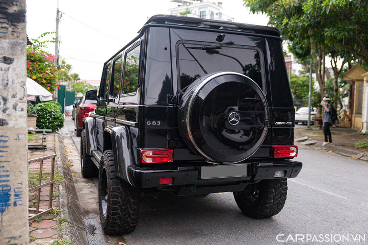 Chi tiết Mercedes-AMG G63 độ "bánh béo" hơn 800 triệu tại Hà Nội - Hình 10 Chi tiet Mercedes-AMG G63 do