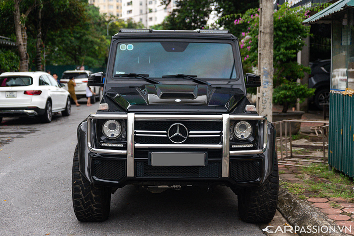 Chi tiết Mercedes-AMG G63 độ "bánh béo" hơn 800 triệu tại Hà Nội - Hình 4 Chi tiet Mercedes-AMG G63 do