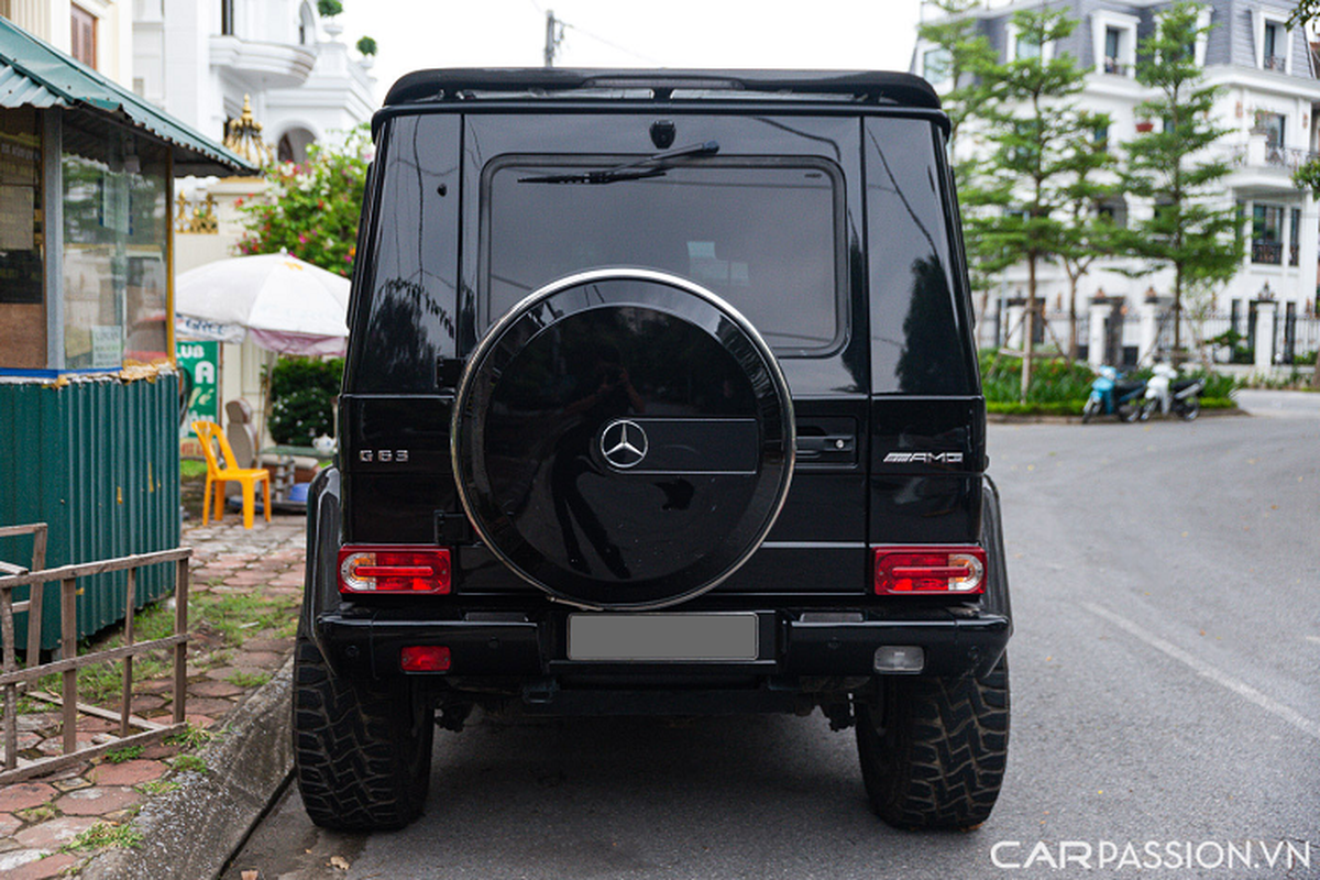 Chi tiết Mercedes-AMG G63 độ "bánh béo" hơn 800 triệu tại Hà Nội - Hình 8 Chi tiet Mercedes-AMG G63 do