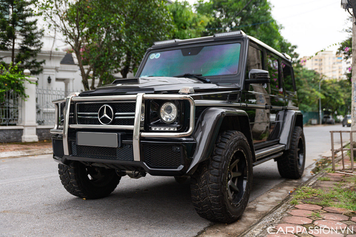 Chi tiết Mercedes-AMG G63 độ "bánh béo" hơn 800 triệu tại Hà Nội - Hình 9 Chi tiet Mercedes-AMG G63 do