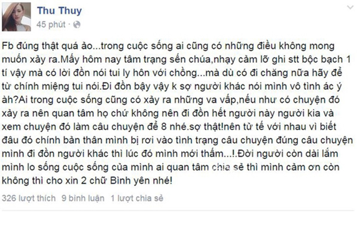 Nhin lai cuoc hon nhan cua Thu Thuy truoc tin don ly hon-Hinh-8
