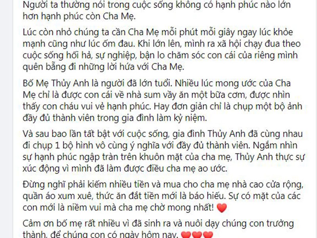 Xuc dong sao Viet chia se ve bo me mua Vu Lan-Hinh-9
