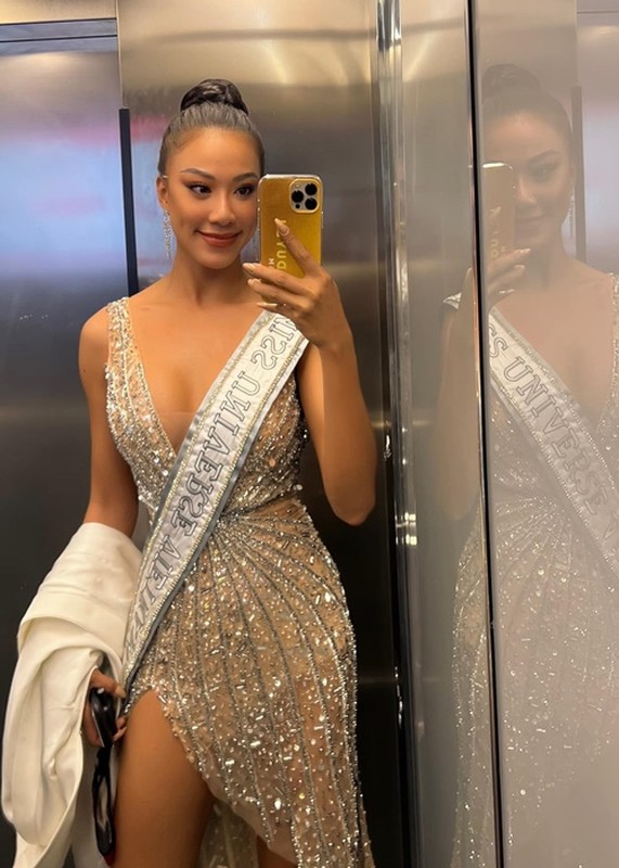 Nhap cuoc, Kim Duyen do sac dan doi thu dang gom tai Miss Universe-Hinh-8