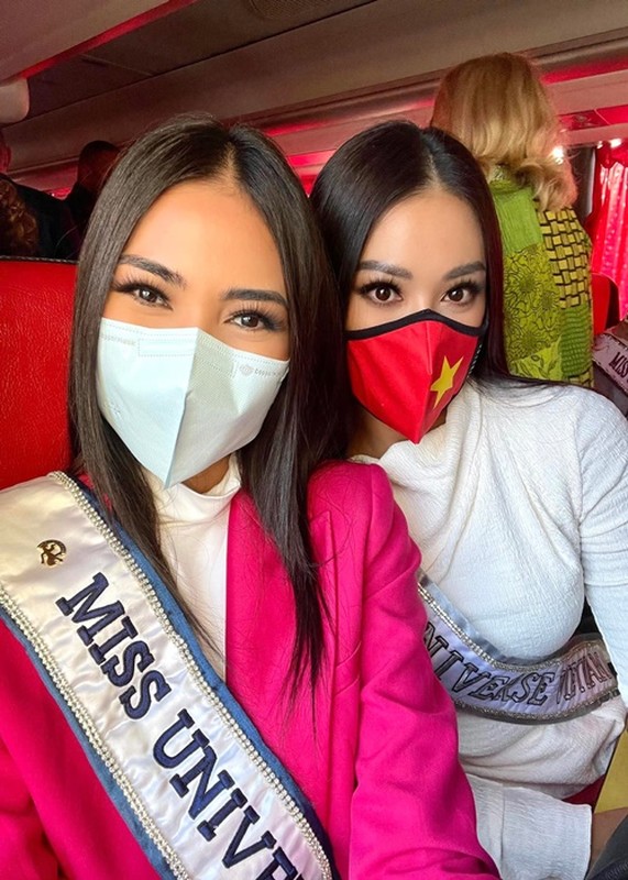Mac ao dai, Kim Duyen gay chu y tai Miss Universe 2021-Hinh-9
