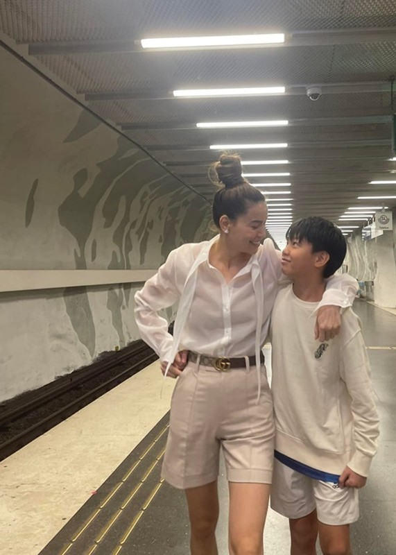 Kỳ nghỉ hè ở nước ngoài của hai gia đình Hà Anh - Hà Hồ - Hình 10 Ky nghi he o nuoc ngoai cua hai gia dinh Ha Anh - Ha Ho-Hinh-10