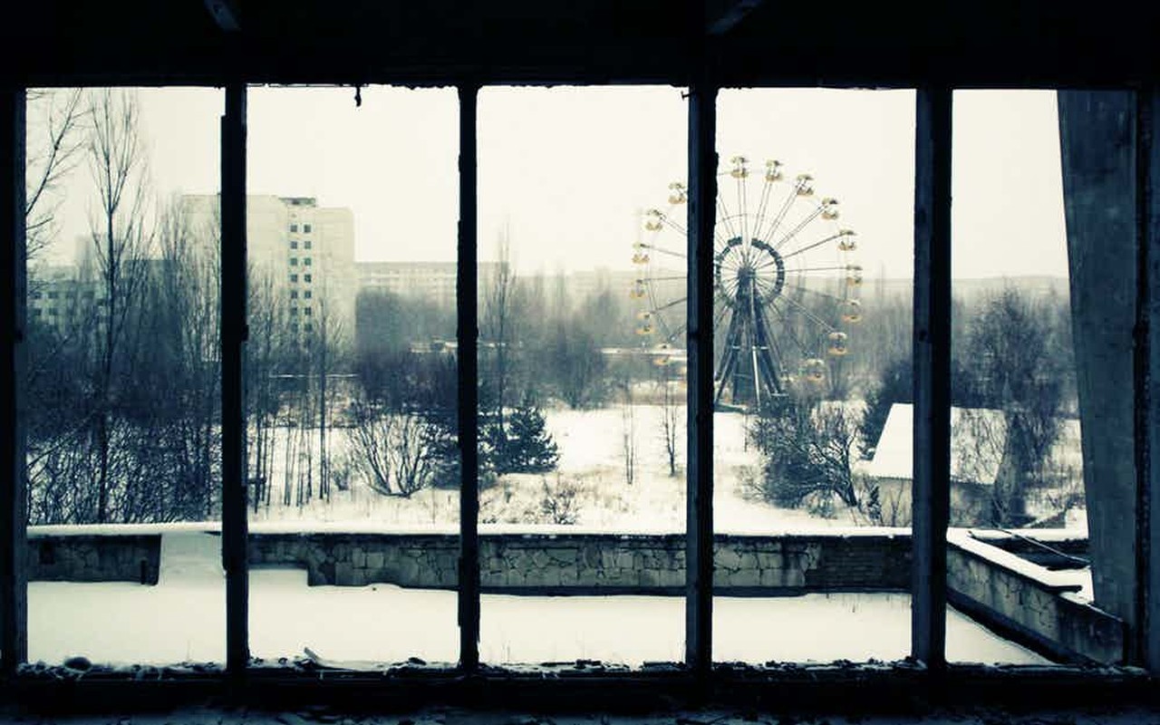 Thanh pho Pripyat sau tham hoa hat nhan khung khiep