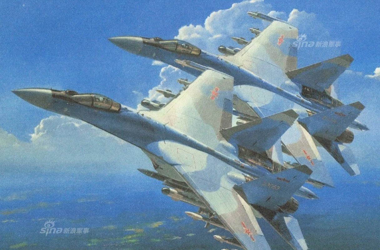 Bi an hinh anh tiem kich Su-35 cua KQ Trung Quoc-Hinh-4