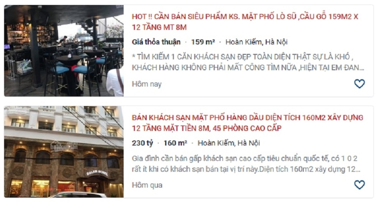 Ha Noi: Loat khach san sang chanh o pho co giam gia, dong cua, rao ban sau Tet-Hinh-11