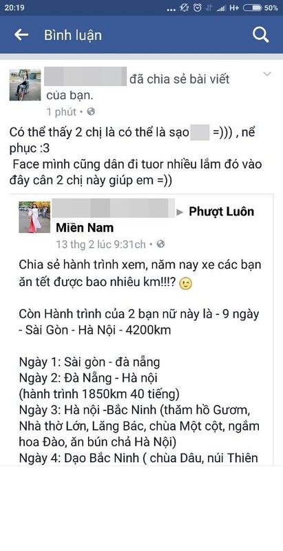 Co gai phuot SG - HN trong 40h dap tra du luan the nao?-Hinh-3