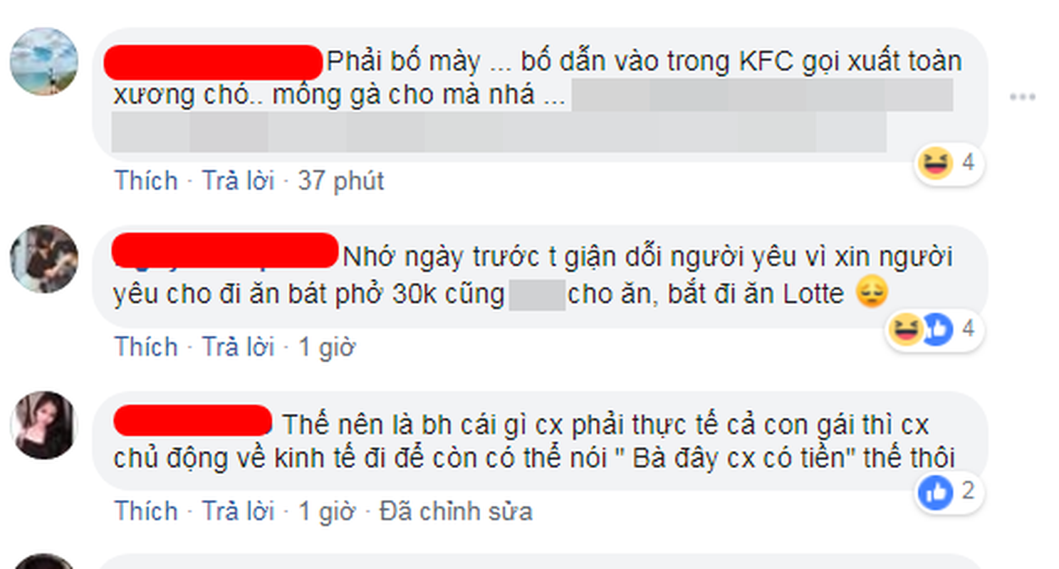 Ban gai doi an KFC, chang trai dua di an banh mi chao va cai ket dang-Hinh-6