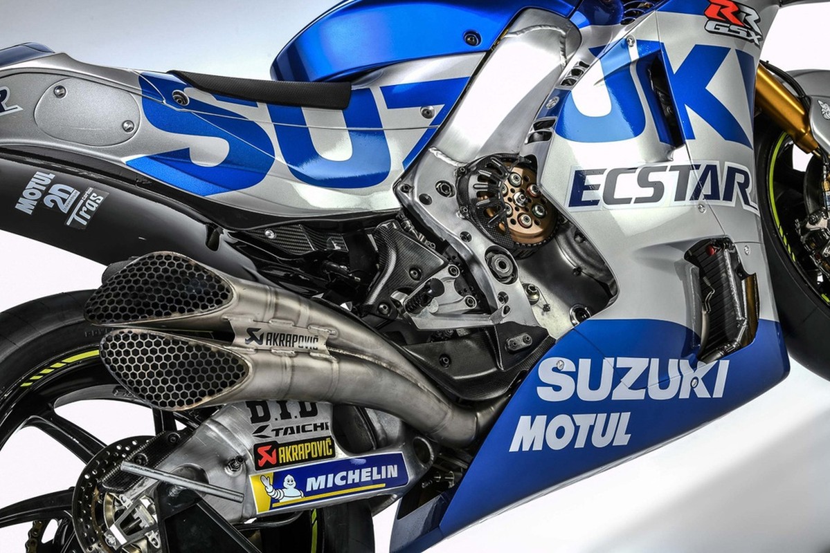 Xe dua Suzuki MotoGP 2020 bat ngo thay ca dang lan sac-Hinh-4