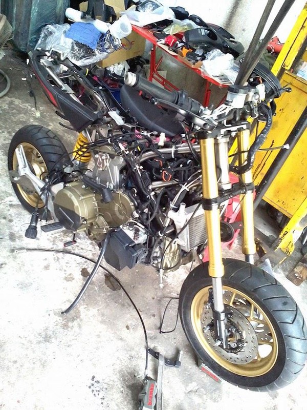 “Soc” voi Honda MSX 125 lap may sieu moto Ducati 1199R-Hinh-5
