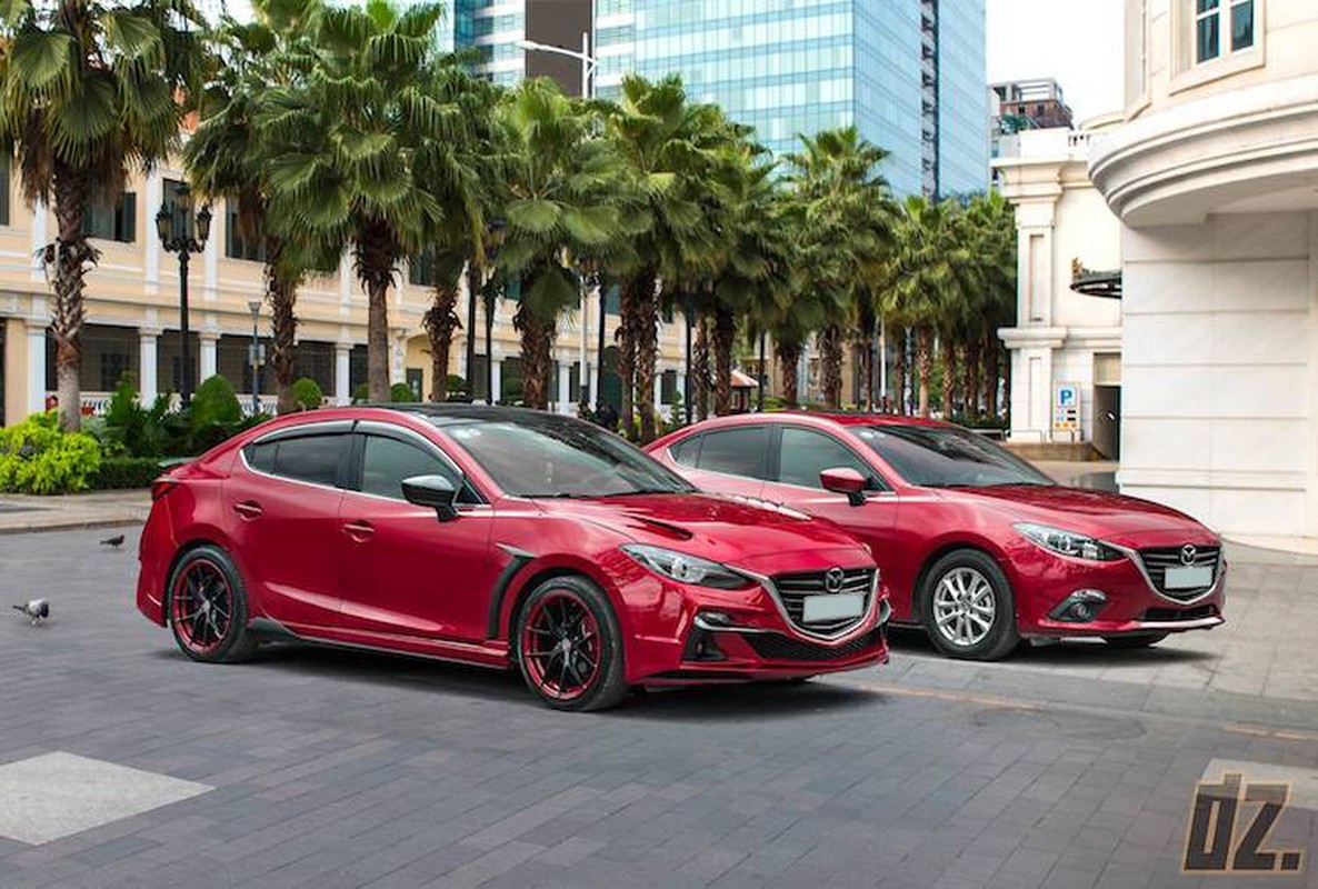 Mazda3 dep nhu sieu xe nho bodykit &quot;made in Vietnam&quot;-Hinh-7