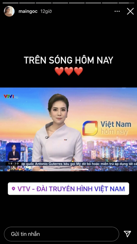 Dep nhu “tac tuong“, “MC dep nhat VTV” duoc dong nghiep khen het loi-Hinh-6