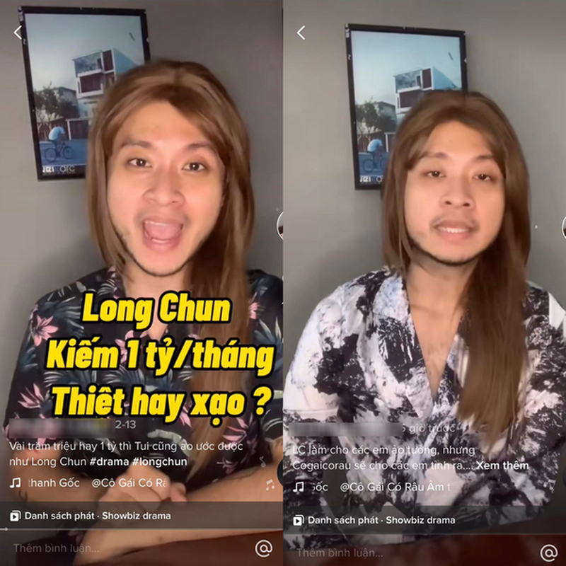 Tung la nan nhan TikToker review che do an, Long Chun phan ung gi?-Hinh-11