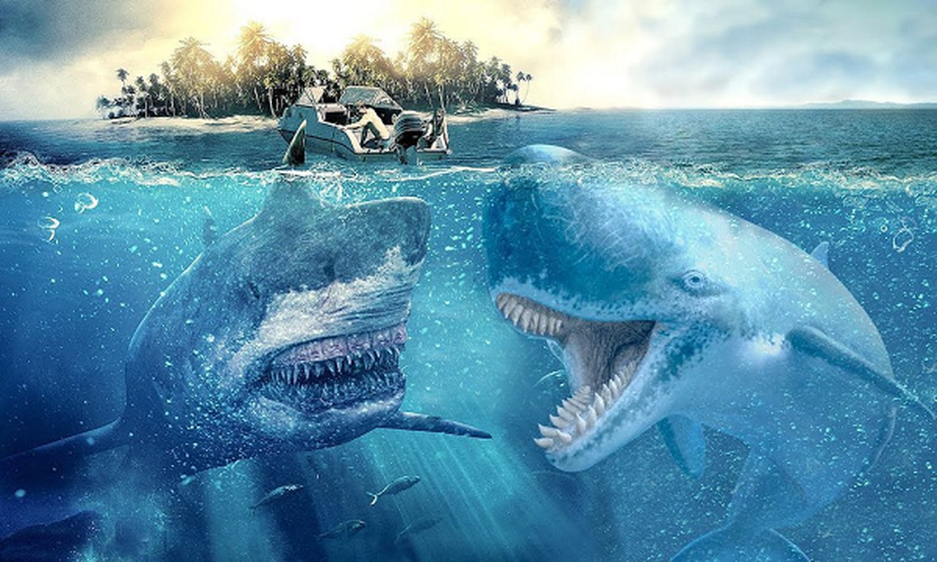 Quái vật đại dương khổng lồ nặng 40 tấn đối thủ đáng gờm nhất của siêu cá  mập Megalodon