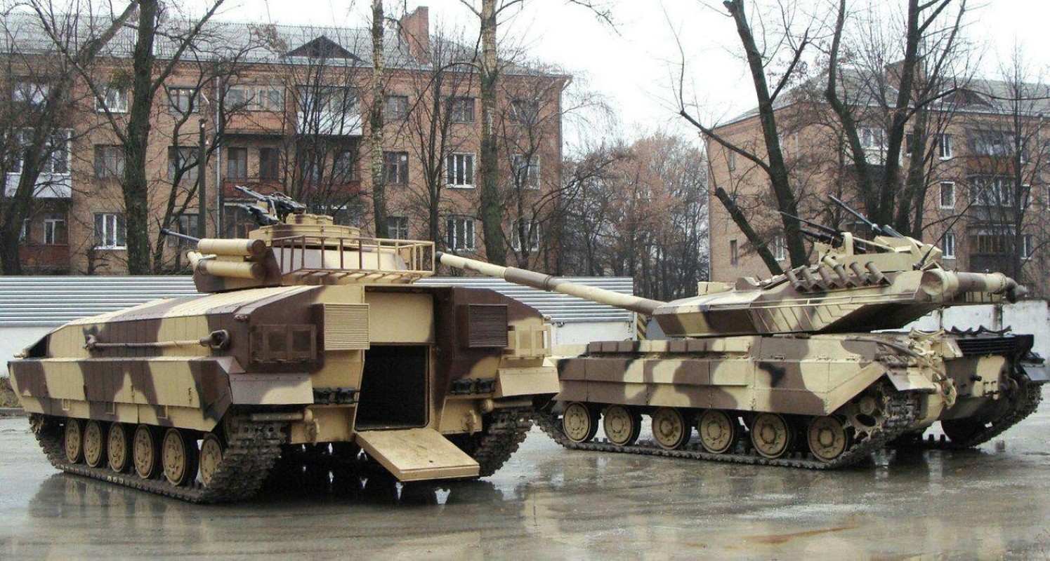 Xe tang T-64E Ukraine thanh ke huy diet nho phao tu dong 2 nong cuc manh-Hinh-14
