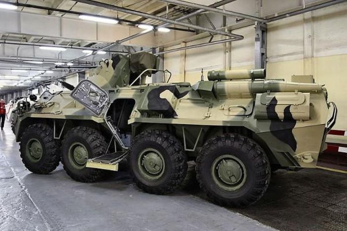 Thiet giap BTR-82 Nga lai dam nhau voi xe quan su My o Syria-Hinh-7