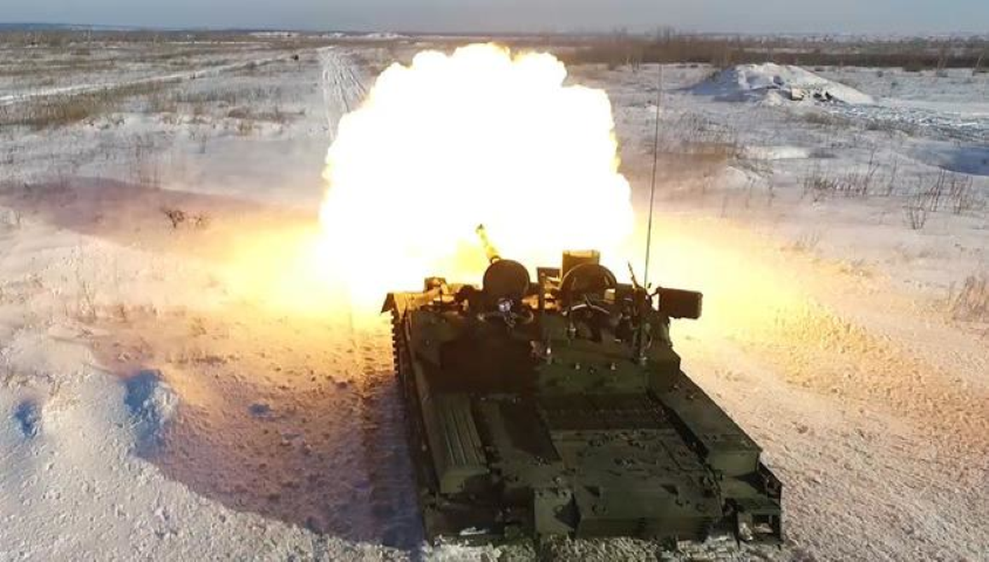 Xe tang T-64BM Bulat cua Ukraine doi dau voi T-72B3 cua phe ly khai