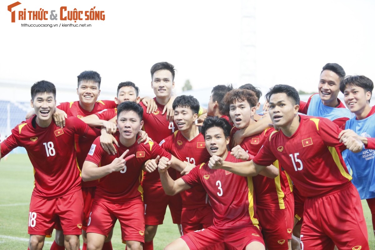 Anh: U23 Viet Nam qua cam cam hoa DKVD U23 Han Quoc-Hinh-10