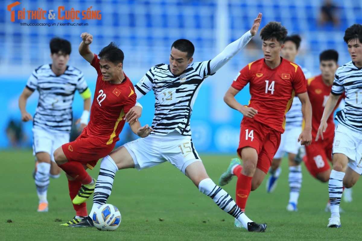 Anh: U23 Viet Nam qua cam cam hoa DKVD U23 Han Quoc-Hinh-12