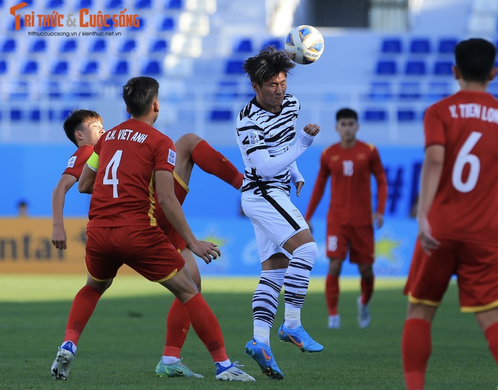 Anh: U23 Viet Nam qua cam cam hoa DKVD U23 Han Quoc-Hinh-7