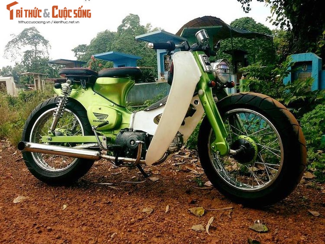 Thợ Việt lột xác Honda Cub 78 phong cách Street Cub