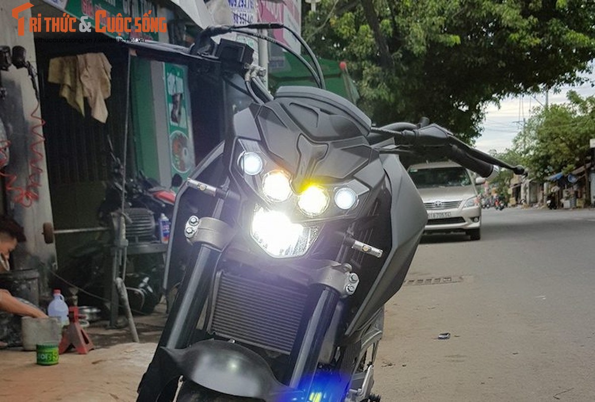 Tho Viet do &quot;xe coi&quot; Yamaha TFX150 phong cach moto PKL-Hinh-3