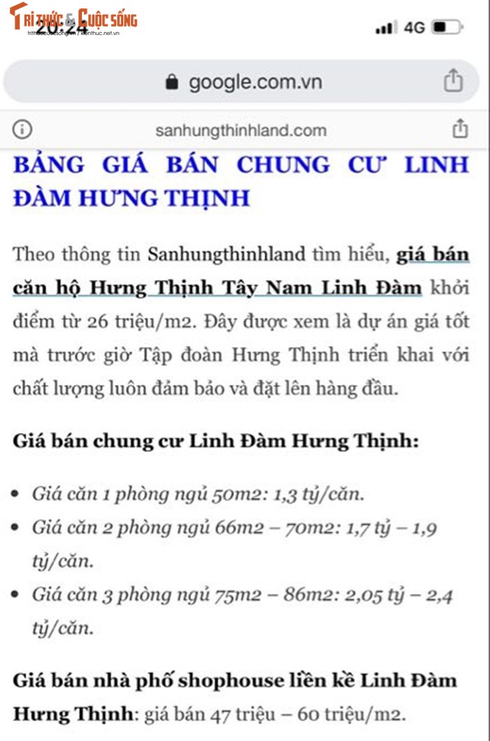KDT Tay Nam Linh Dam TD Hung Thinh: Dat trong... quang cao rao ban, dat coc giu lo?-Hinh-2