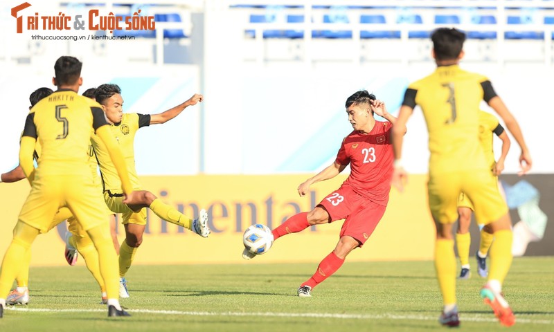 Thang Malaysia, U23 Viet Nam dat tay U23 Han Quoc vao tu ket-Hinh-7